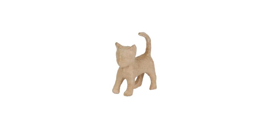Chaton 13cm - Kraft