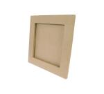 Cadre plat carré 11x11cm - Kraft