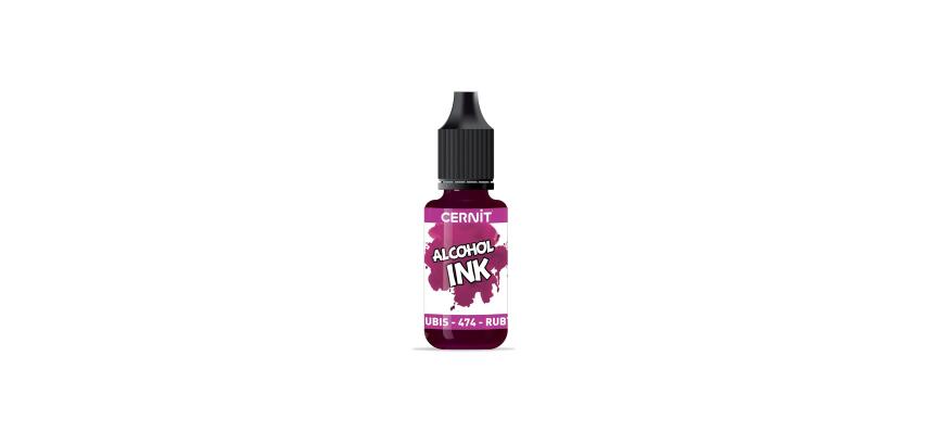 Alkoholtinte 20ml, Rubinrot - Rubinrot|