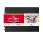 Stillman & Birn Alpha Series Spiral Sketchbook 25.4x17.8cm - 50 Sheets - 150gsm - White