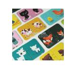 Puzzles 2 pièces, Maman/bébé - Multicolore