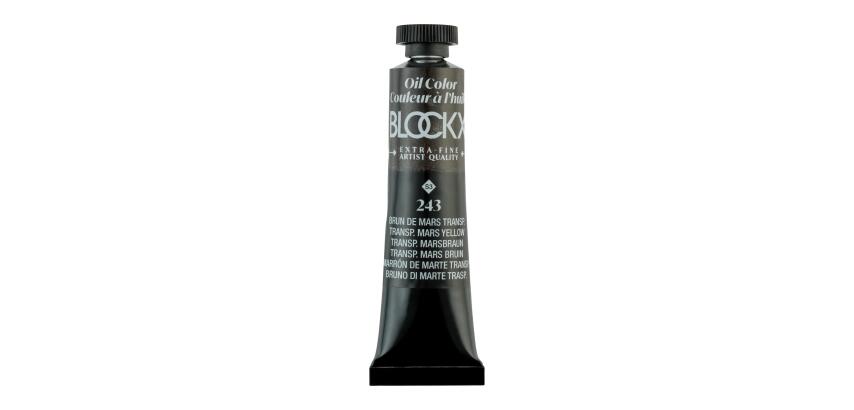 Peinture à l'huile extra-fine tube 20ml - Brun de Mars Transparent