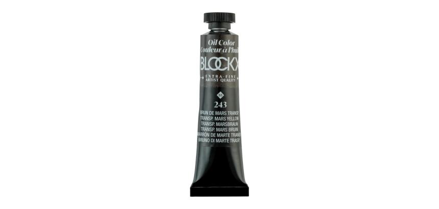 Peinture à l'huile extra-fine tube 20ml - Brun de Mars Transparent