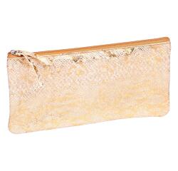CÉLESTE CUIR Etui plat 11x22 Lazer Goud
