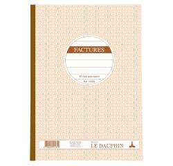 Le Dauphin Invoice Book 50 Duplicates 297x210 - Oat