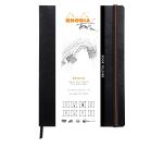 Rhodia Touch Bristol book soft A4 32 Blatt blanko 205g - Schwarz