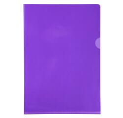 Estuche Exacompta cartón de 100 fundas uñeros PVC liso alta resistencia 13x100º - A4