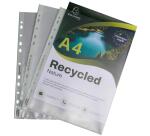 Sachet de 25 pochettes perforées PP recyclé Forever 12/100e - A4 - Translucide