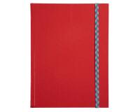 Carnet Iderama 220x170, 192 pages lignées - Rouge