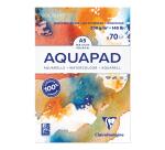 Bloc de papier aquarelle AQUAPAD, 300 g/m2,A5