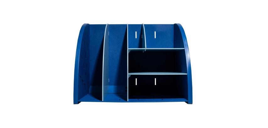 Bureau-organizer The Organizer Bee Blue - marineblauw/lichtblauw