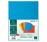 Pack of 50 1 flap folders ROCK'S 210 - 24x32cm