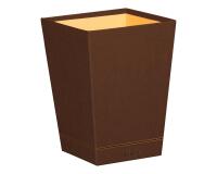 Rhodia Rhodiarama Waste Bin - 24 x 24 x 32 cm - Bronze