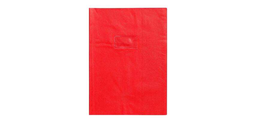 Protège-cahiers grain cuir PVC 22/100ème A4