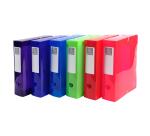 Exacompta Iderama Filing Box, A4, 80mm Spine, PP - Assorted colours