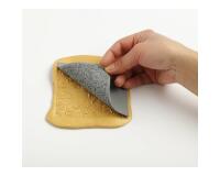 Cernit plaque de texture Mandala - Gris