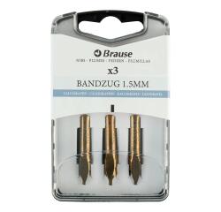 Schachtel mit 3 Bandzugfedern