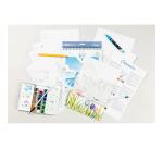 ODELIA, Bloc de coloriage multi-techniques de 20 feuilles A4 250g, Les villes