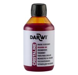 DARWI Zeichentinte, Flasche 250ml, Orange - Orange