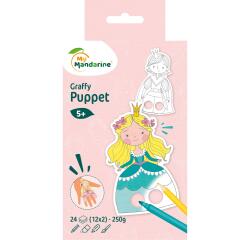 Graffy Puppet, Prince et Princesse - Rose