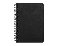 Cahier reliure intégrale Age Bag 9x14 100 pages ligné - Noir