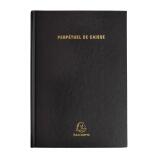 Agenda bureau 14,8x21 cm Caisse Perpétuel Journalier - Noir