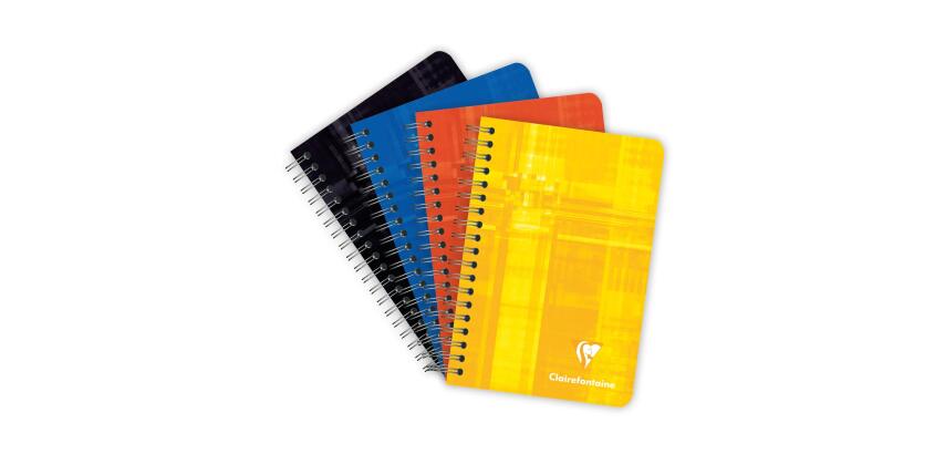 Carnet reliure intégrale 9x14 cm 180 pages uni - Assortis