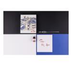 Moulin Rouge, Set de calligraphie 21x21 cm contenant une plume de verre, un flacon d'encre Moulin Rouge, un bloc de 52 feuilles