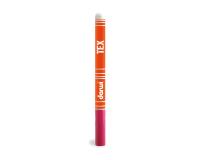 DARWI Marqueur Peinture Textile Pointe Conique Fine 1mm - Rouge cerise