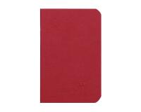Cahier piqué Age Bag 9x14cm 96 pages ligné - Rouge