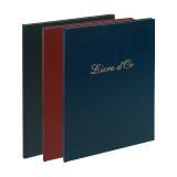 Livre d'or Balacron avec titre 100 pages blanches - 27x22 cm vertical - Couleurs assorties