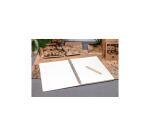 Le cerisier blanc, Cahier reliure intégrale A4 21x29,7 cm, 148 pages, ligné et marge, ass.