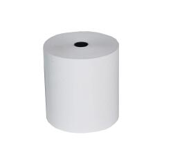 Exacompta Ref: 40808E - 80 x 72mm, 48gsm Thermal Paper Receipt Till Rolls, For Cash Registers, Tills, EPOS, POS Terminal Card Payments, 76m, White, Pack of 10 - White