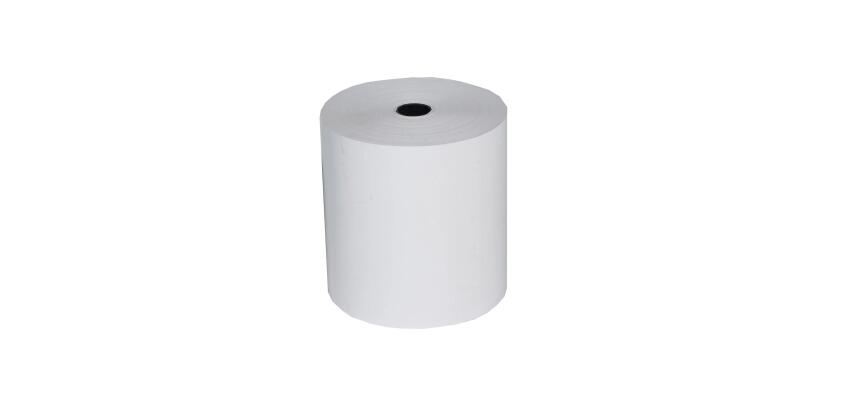 Exacompta Ref: 40808E - 80 x 72mm, 48gsm Thermal Paper Receipt Till Rolls, For Cash Registers, Tills, EPOS, POS Terminal Card Payments, 76m, White, Pack of 10 - White