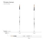Darwi For You Liner Brush 2 mm T 2 - White