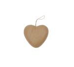 Coeur cordon 4x8x8cm - Kraft