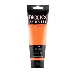 Feine Acrylfarbe, Acrylic Artist, Tube 120ml - Neonorange