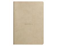 Rhodiarama piqûre textile A5 64 pages dot papier ivoire 90 g