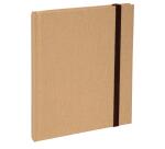 Notizbuch Natur 220x170, 192 linierte Seiten - Beige