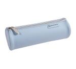 Trousse ronde PU Aquarel - 22,5x7,5cm - Couleurs assorties