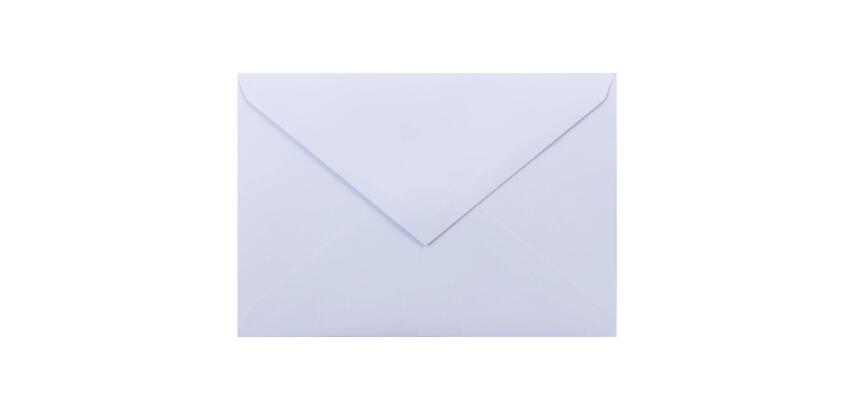25 enveloppes 131x190mm Diploma gommées - extra blanc