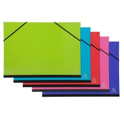 IDERAMA® tekenmap met elastiek - 29,7x42cm voor A3 formaat - Geassorteerd
