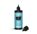 Darwi Flacon de 80 ml de Peinture Acrylique Universelle Nacrée - Noir