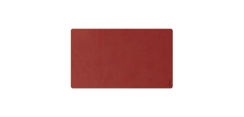 Rhodiarama sous-main souple M (80x40 cm) simili cuir italien - étui kraft - Nacarat
