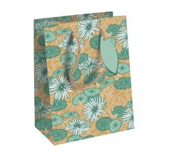 My Garden, kraft, sac moyen 21,5x10,2x25,3 cm - Vert