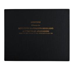 Registre d'objets mobiliers et véhicules d'occasion 240x320,110 pages