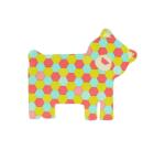 Symbole ours 12cm - Blanc