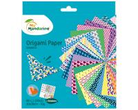 Origami Paper Geometric, 20 x 20 cm, 60F, 70g - Multicolore