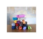 Rhodiarama trousse plumier simili cuir italien 23x5x5 cm - Argent