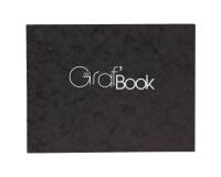 Graf'Book 360° carnet cousu dos brut 100F 15,2x21cm 100g I - Noir